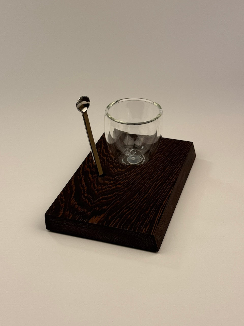 Kaffeebänkchen Espresso Holzbrett Kaffee